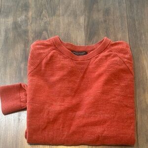 Banana Republic Men's‎ organic cotton burnt red Sweater size large pre loved